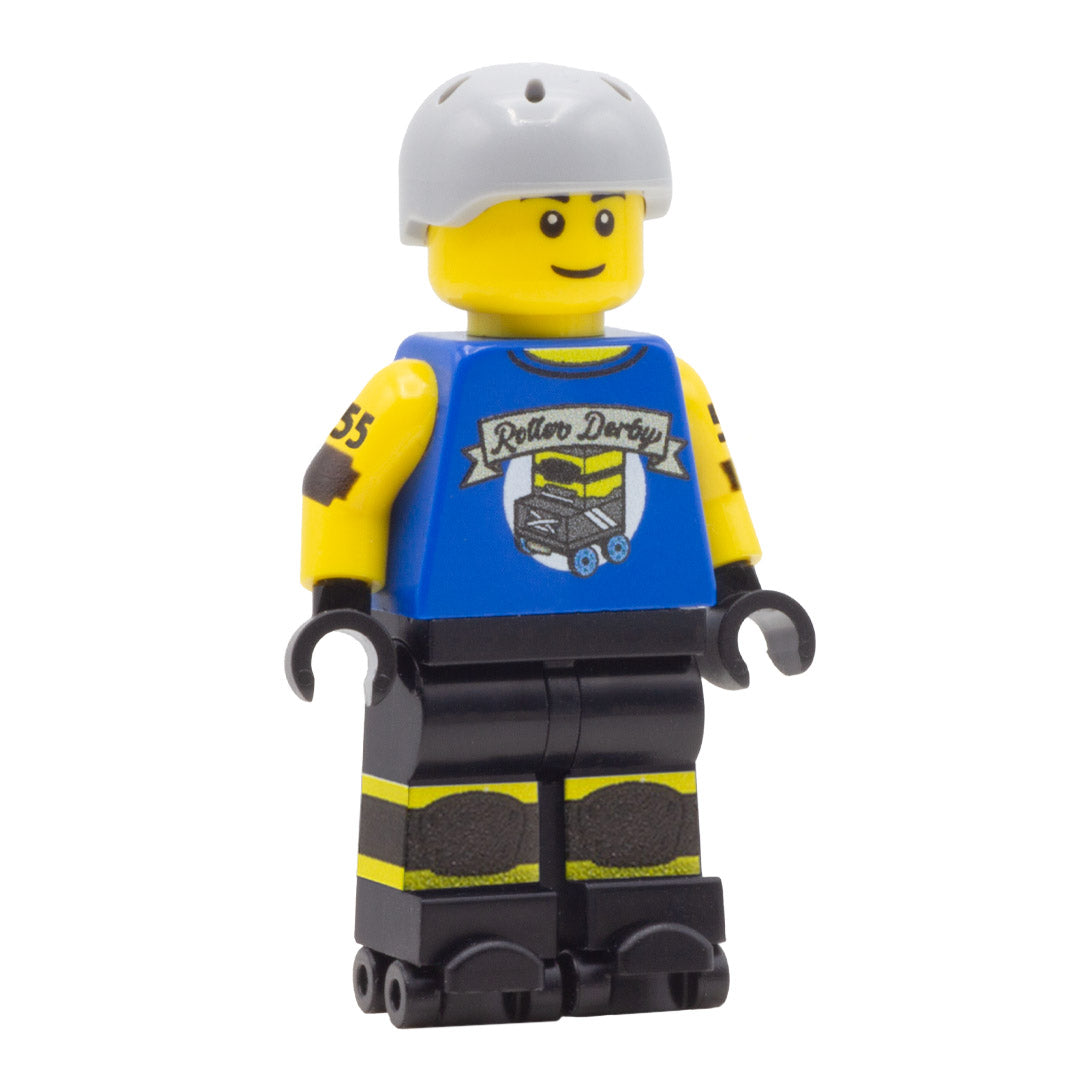 Customisable Roller Derby Minifigs - Custom Printed LEGO Minifigures