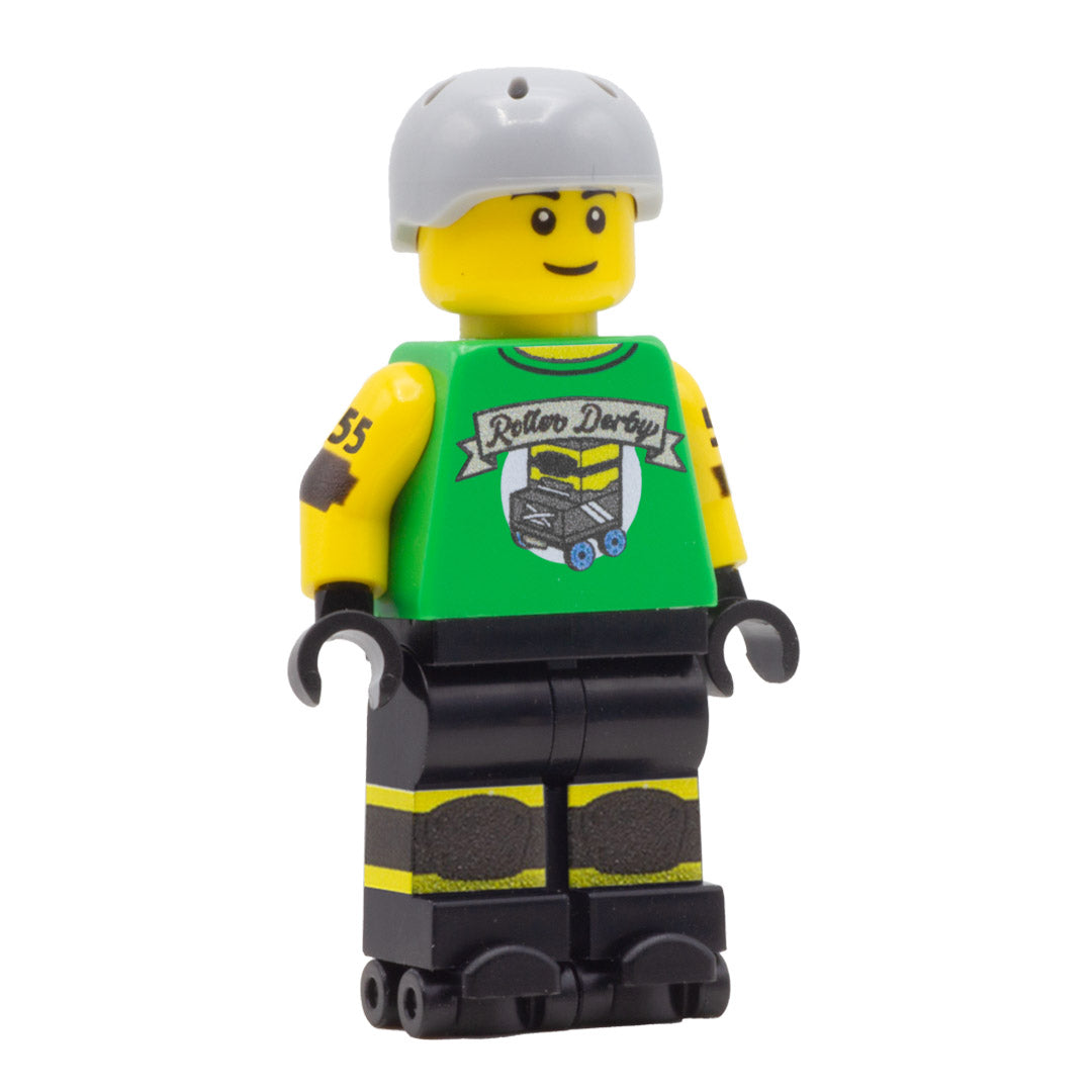 Customisable Roller Derby Minifigs - Custom Printed LEGO Minifigures