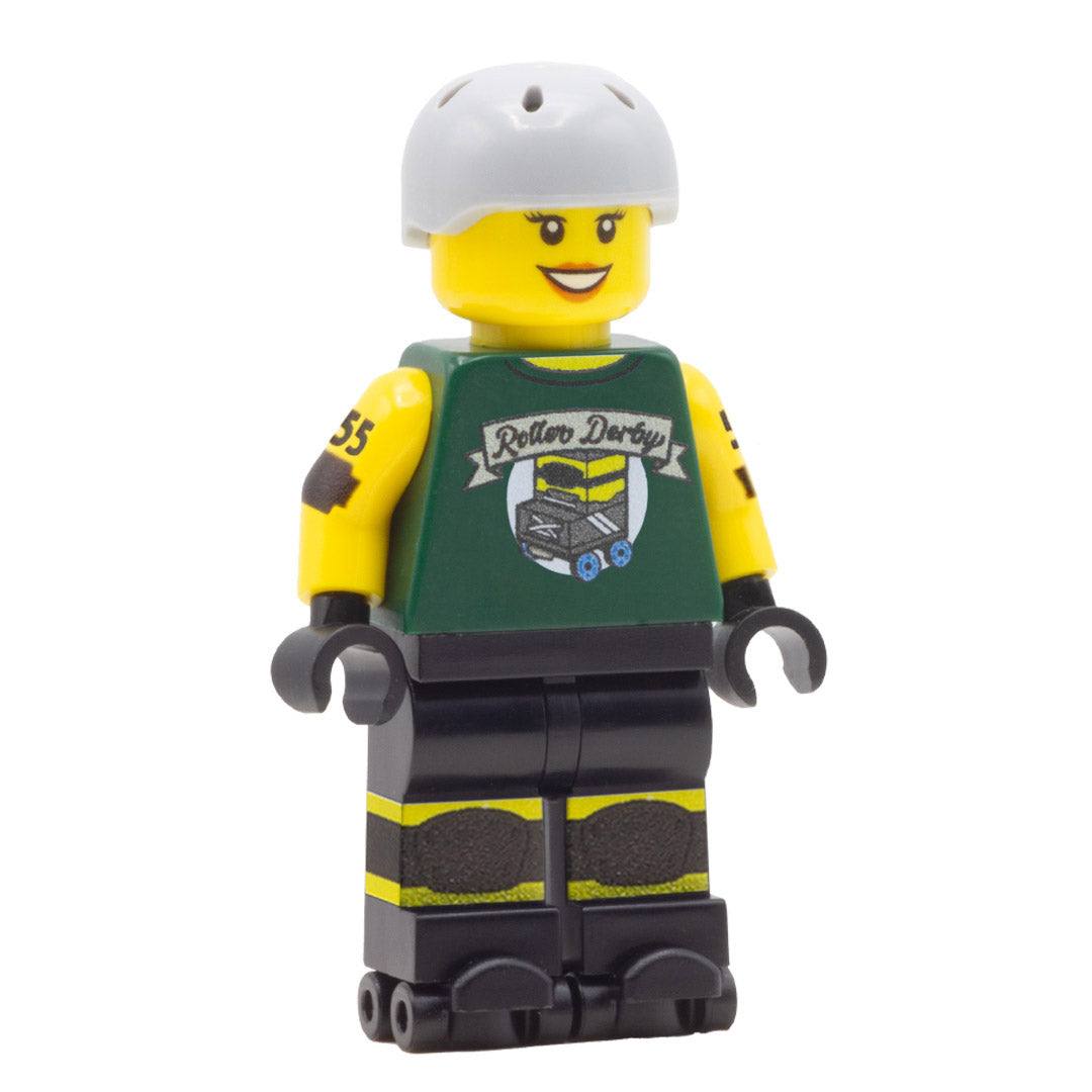 Customisable Roller Derby Minifigs - Custom Printed LEGO Minifigures