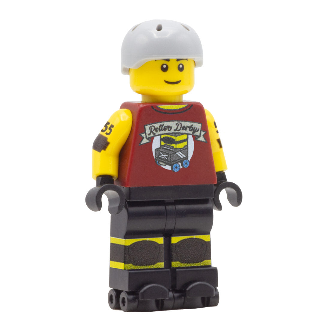 Customisable Roller Derby Minifigs - Custom Printed LEGO Minifigures