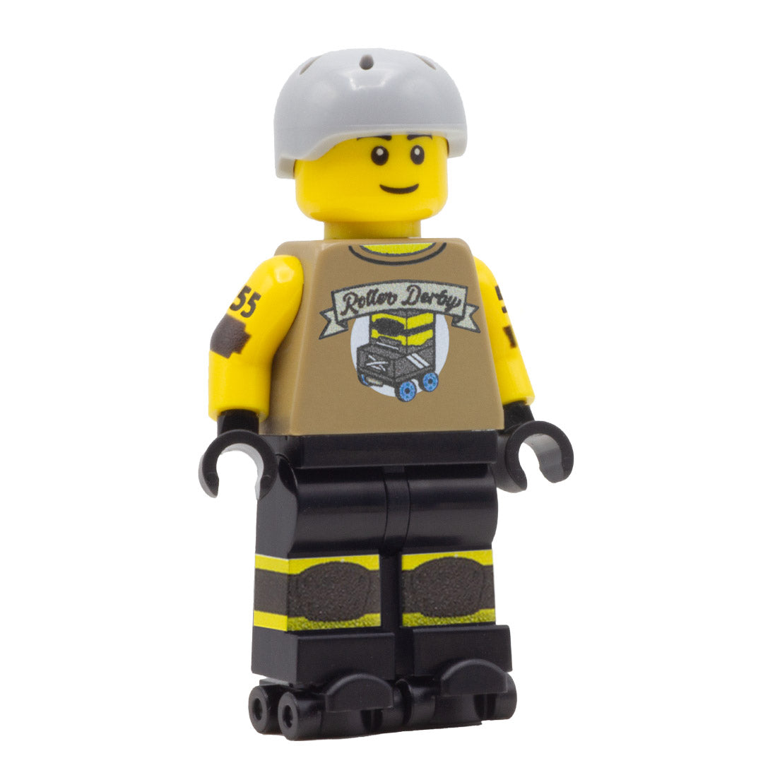 Customisable Roller Derby Minifigs - Custom Printed LEGO Minifigures