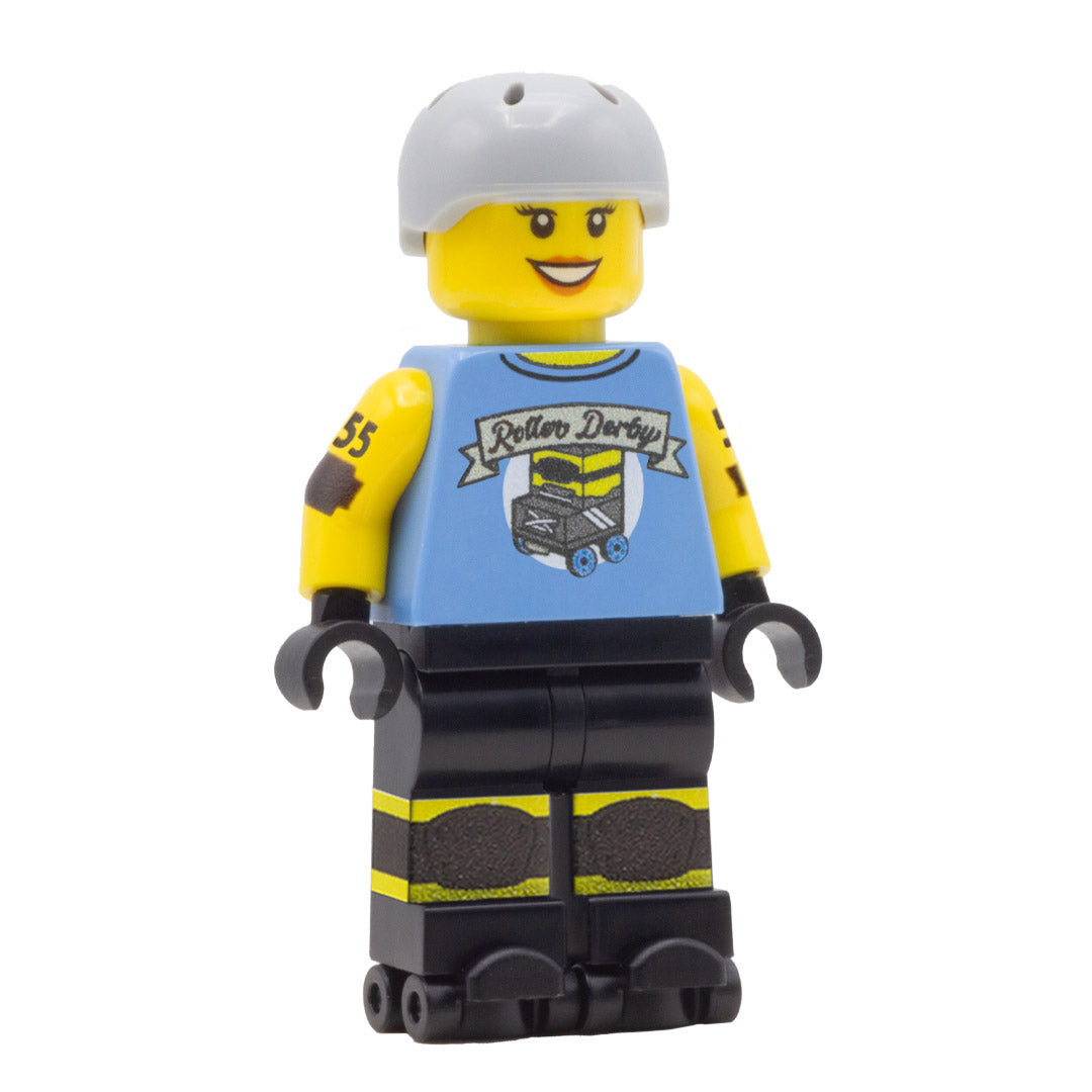 Customisable Roller Derby Minifigs - Custom Printed LEGO Minifigures