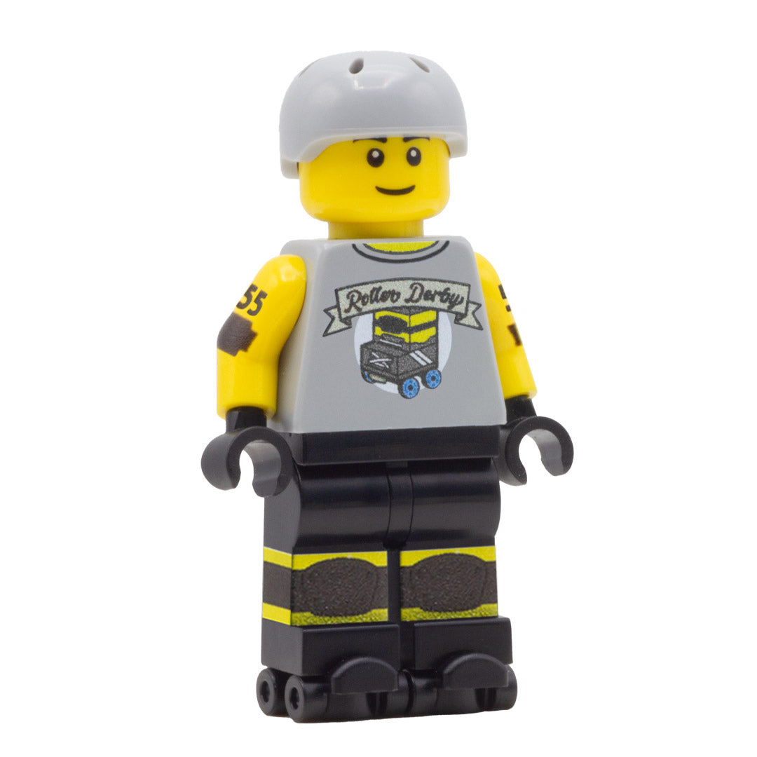 Customisable Roller Derby Minifigs - Custom Printed LEGO Minifigures