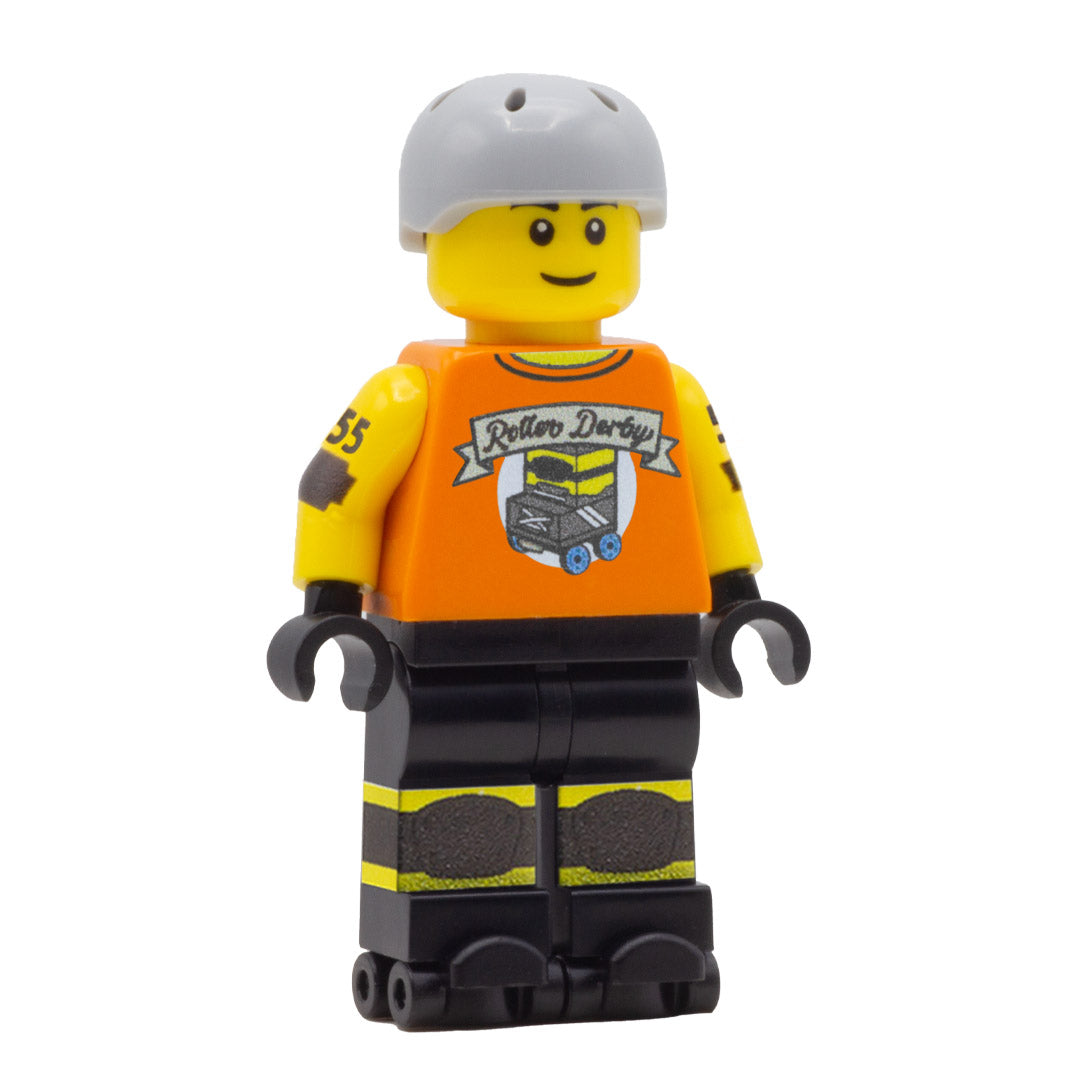 Customisable Roller Derby Minifigs - Custom Printed LEGO Minifigures