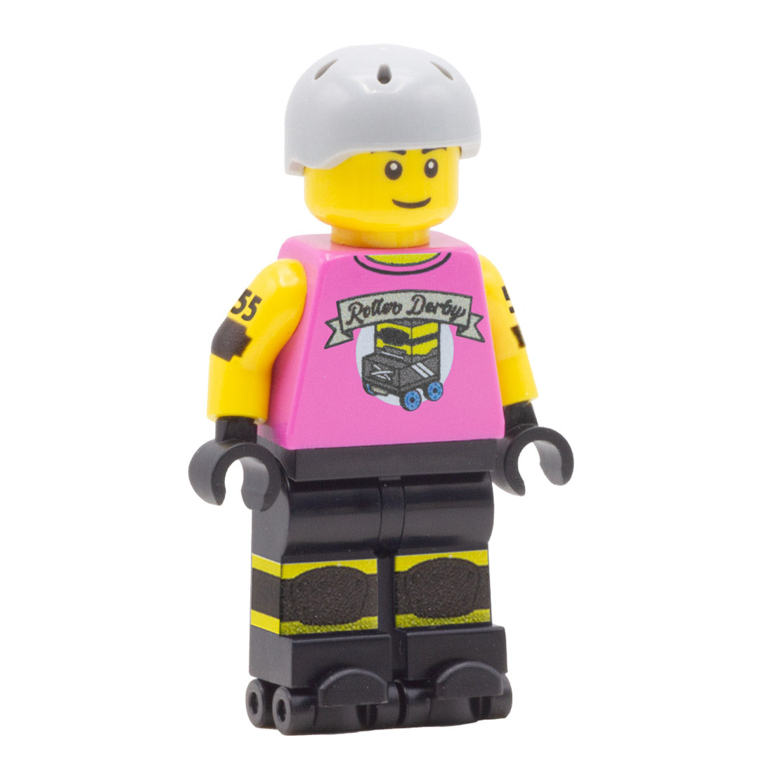 Customisable Roller Derby Minifigs - Custom Printed LEGO Minifigures