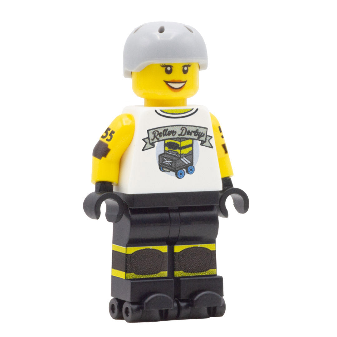 Customisable Roller Derby Minifigs - Custom Printed LEGO Minifigures