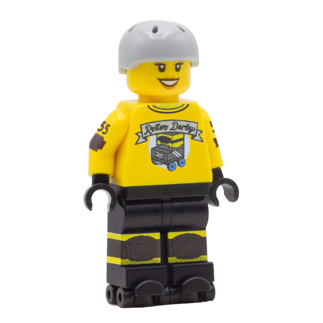 Customisable Roller Derby Minifigs - Custom Printed LEGO Minifigures