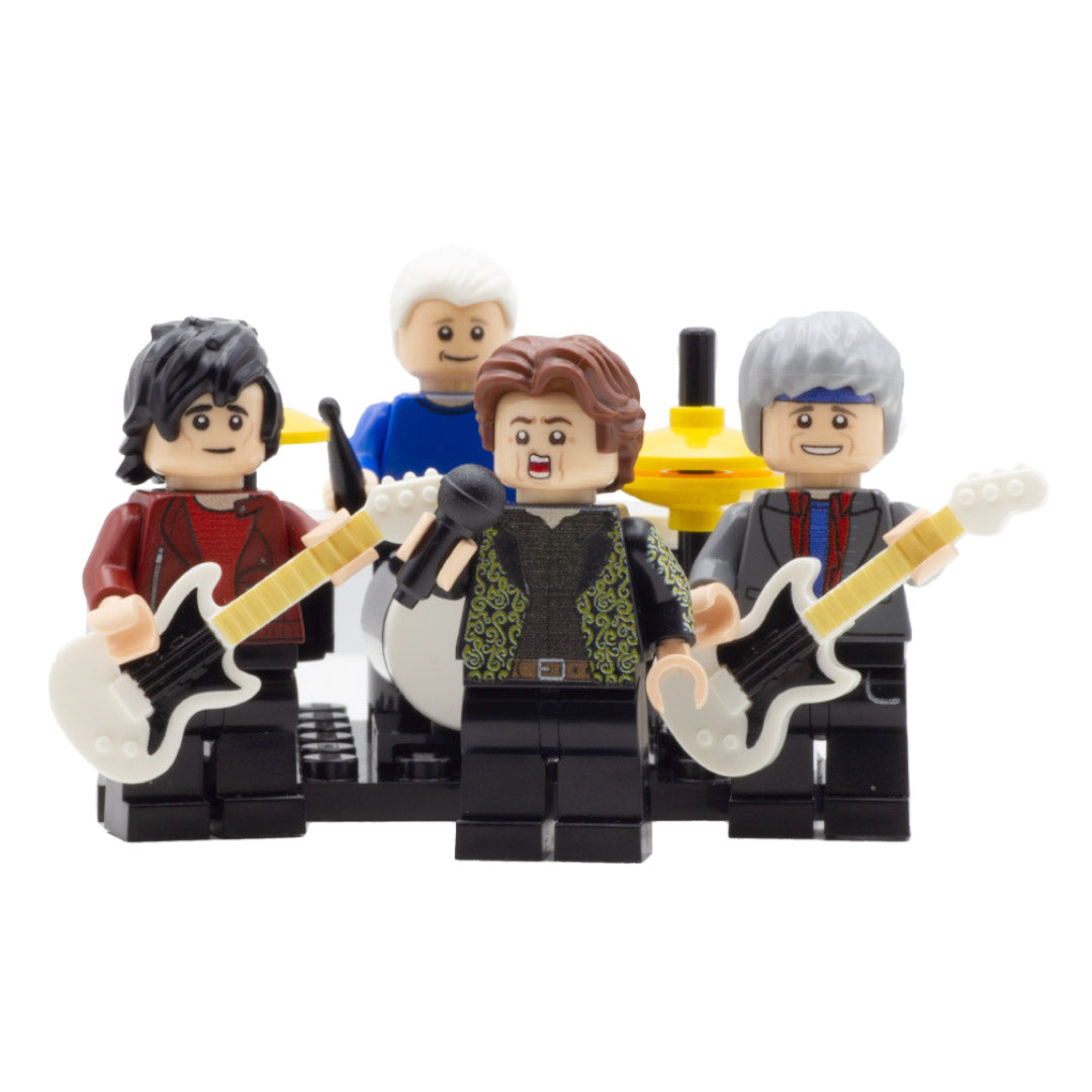 Rolling Stones Custom Design LEGO Minifigure Set