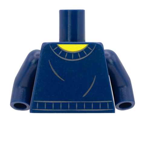 Round Neck Jumper - Custom Design Minifigure Torso