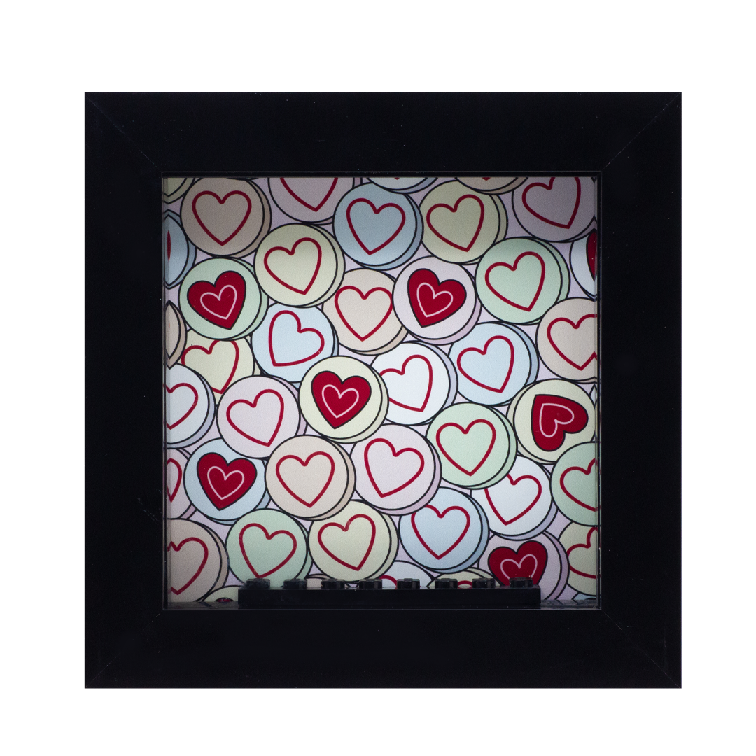 LEGO Minifigure Couples Display Frame Gift