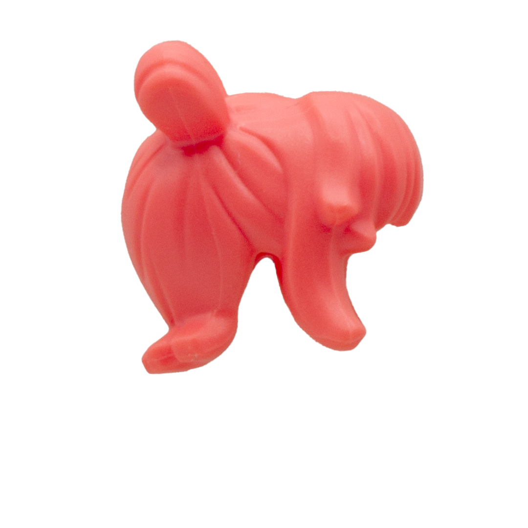 Bright Pink LEGO Minifigure Hair