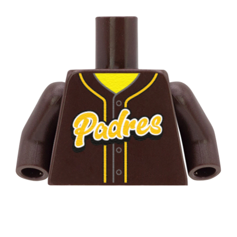 San Diego Padres (National League) - Custom Design Minifigure Torso