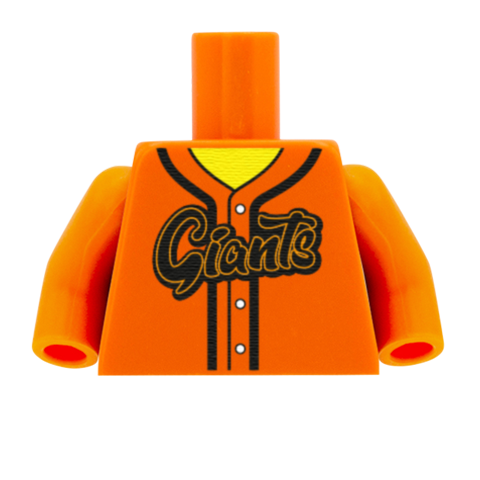 San Francisco Giants (National League) - Custom Design Minifigure Torso