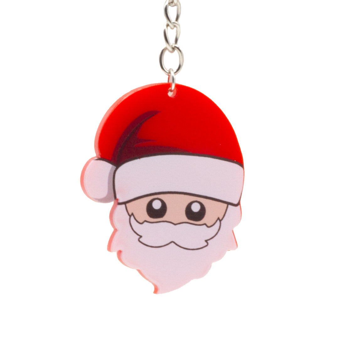 Santa Keychain - Laser Cut Acrylic – Minifigs.me