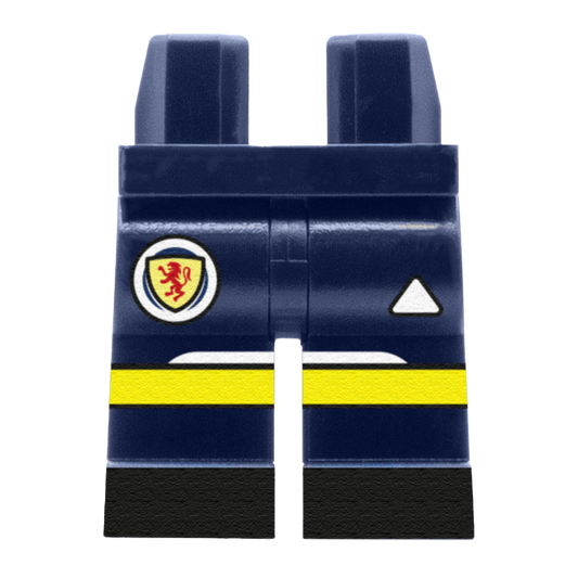 2026 Scotland Football Shorts - Custom Minifigure Legs