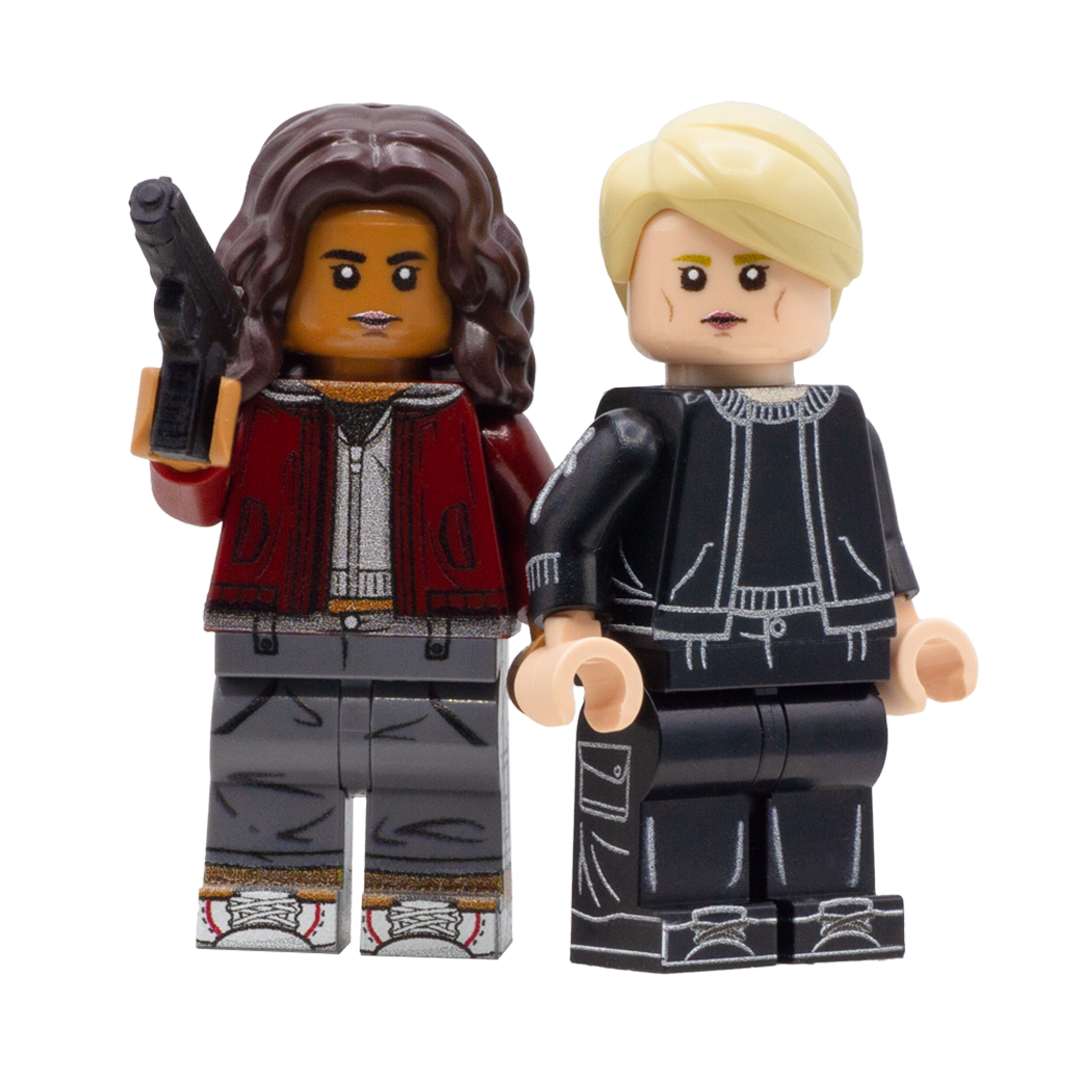 Furies Custom LEGO Minifigures - Lyna & Selma
