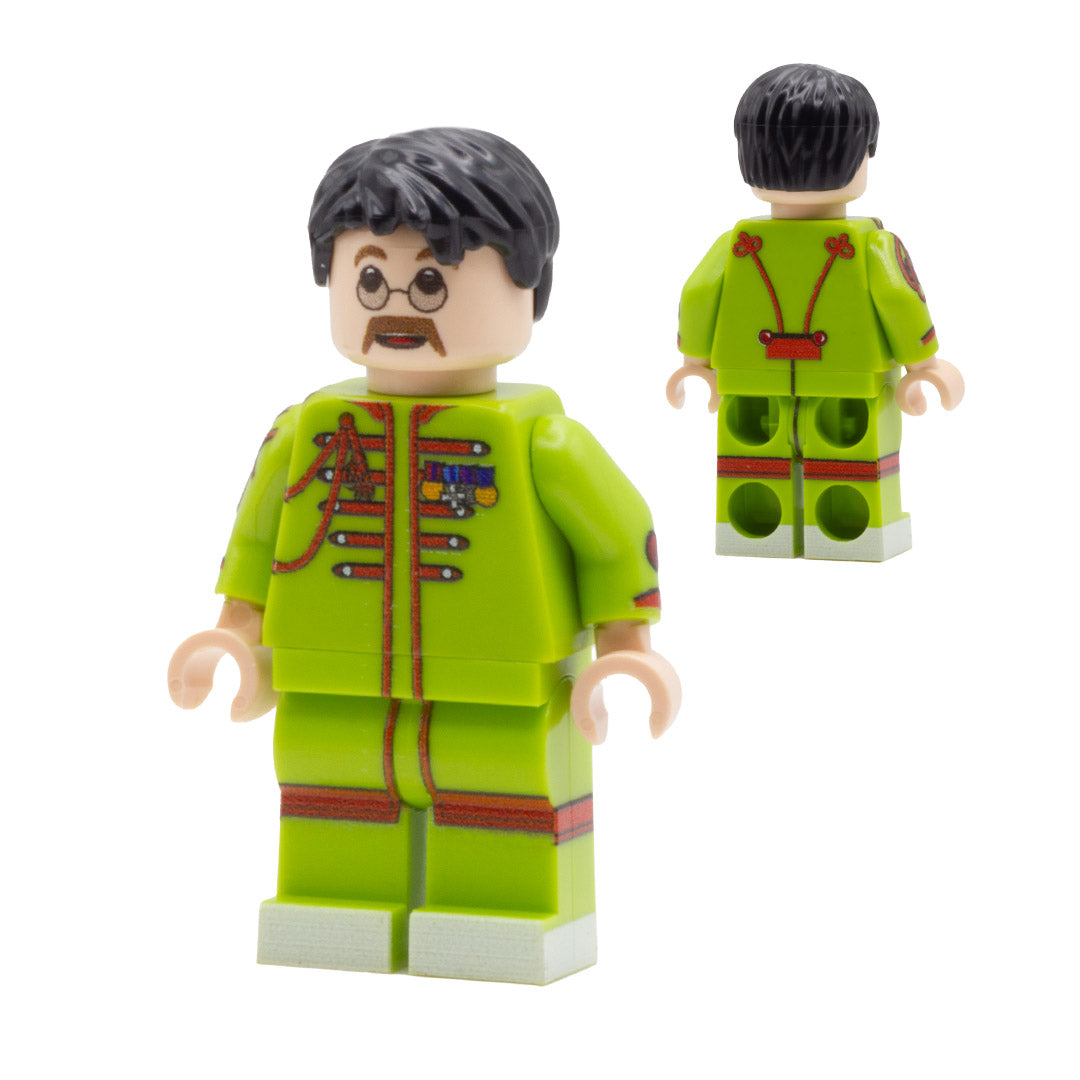 John Lennon - The Beatles (Sgt. Pepper and The Lonely Hearts) - Custom Design LEGO Minifigure Set