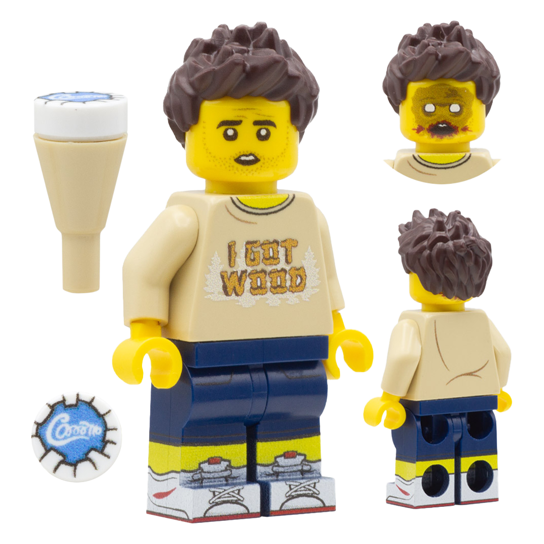 Shaun of the Dead - Custom Design LEGO Minifigures