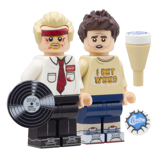 Shaun of the Dead - Custom Design LEGO Minifigures
