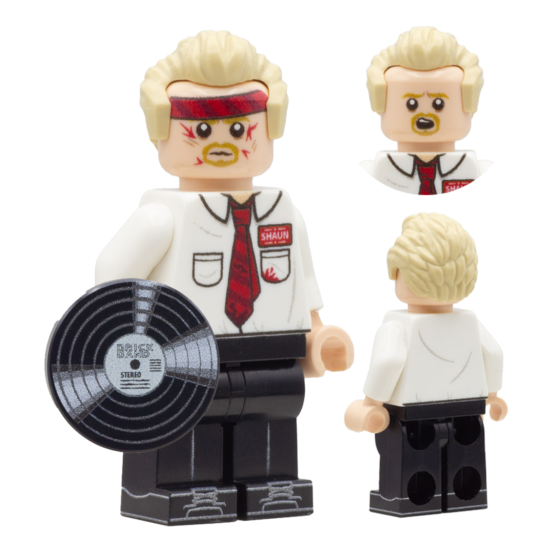 Shaun of the Dead - Custom Design LEGO Minifigures