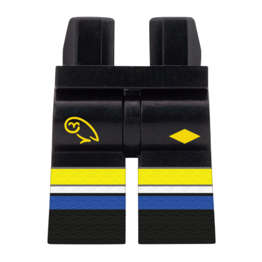 Sheffield Wednesday Football Shorts - Custom Minifigure Legs