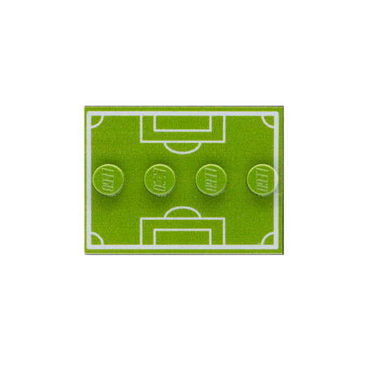 Football Pitch Baseplate - Custom Printed Baseplate