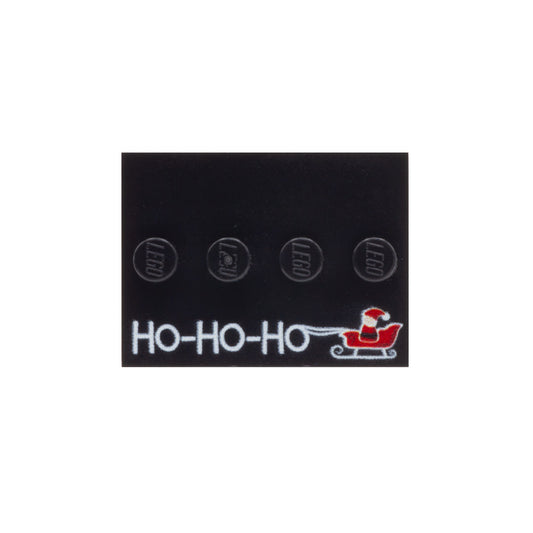 Ho Ho Ho Santa Baseplate - Custom Printed Baseplate