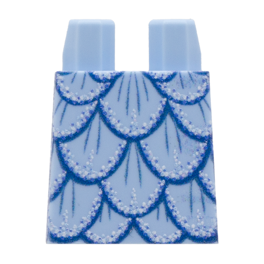 Sparkly Blue Dress Skirt - Custom Design Lego Brick Skirt