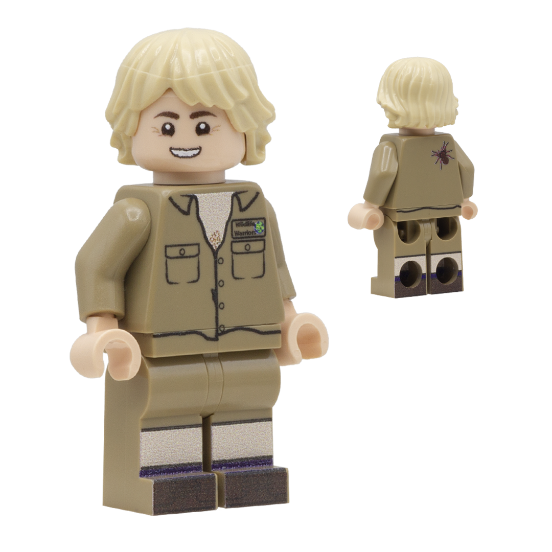 Steve Irwin - Custom Design LEGO Minifigure