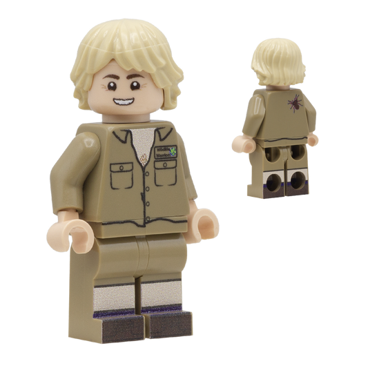 Steve Irwin - Custom Design LEGO Minifigure