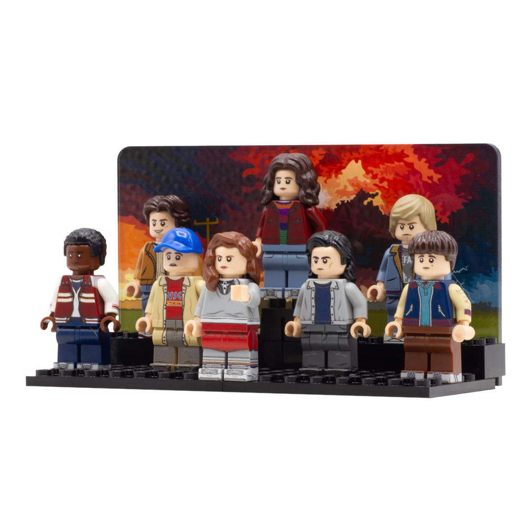 Stranger Things LEGO Set - Custom Design LEGO Minifigures