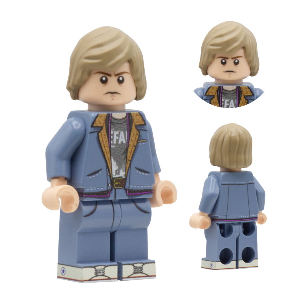 Charlie Heaton as Jonathan Byers in Stranger Things LEGO - Custom Design LEGO Minifigure