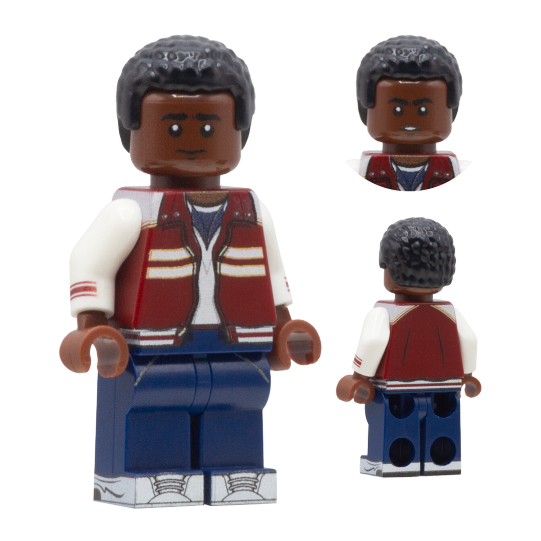 Caleb McLaughlin as Lucas Sinclair in Stranger Things LEGO - Custom Design LEGO Minifigure