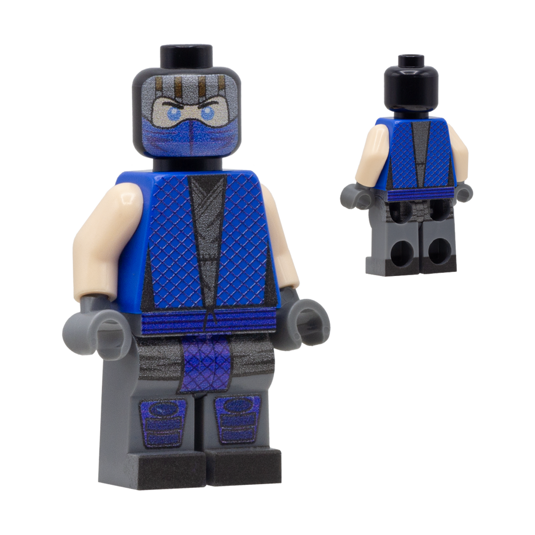 Mortal Kombat - Sub-Zero - Custom Design LEGO Minifigure