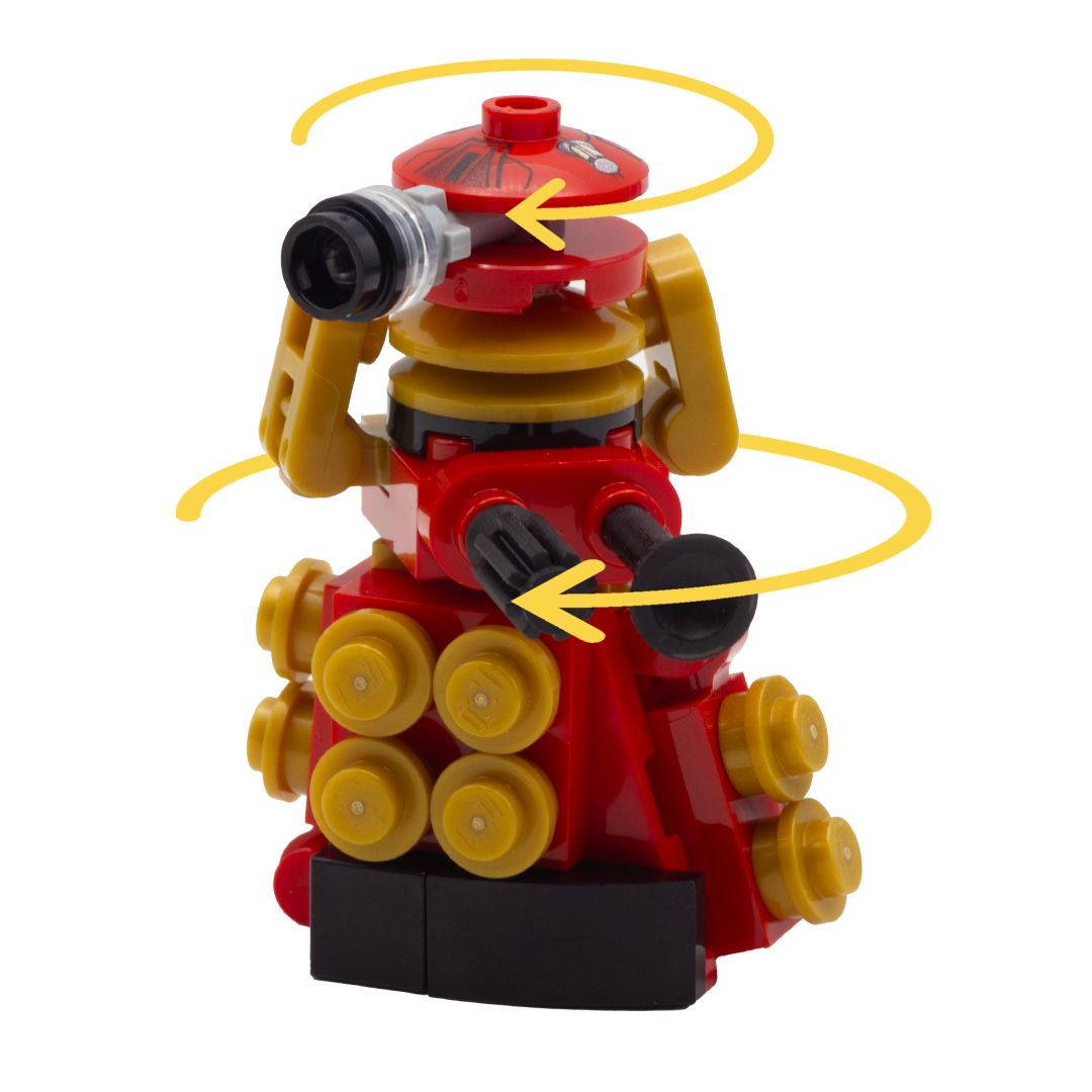 Dalek Supreme from Dr Who - Custom LEGO Minibuild