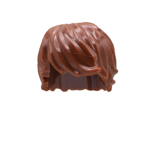 Brown Sweepy Hair - LEGO Minifigure Hair