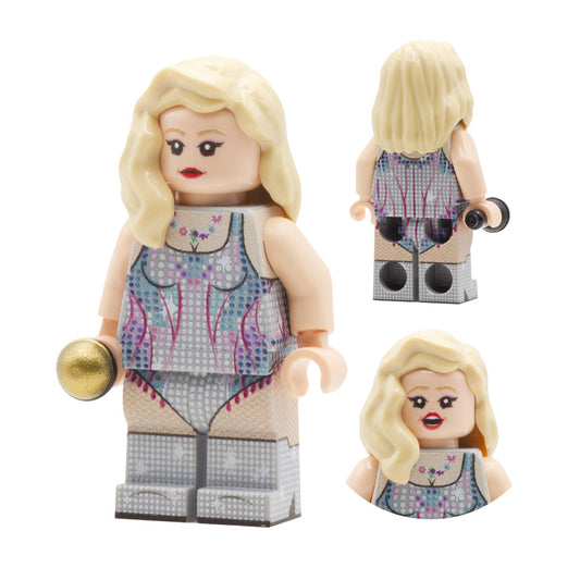 taylor swift custom LEGO minifigure