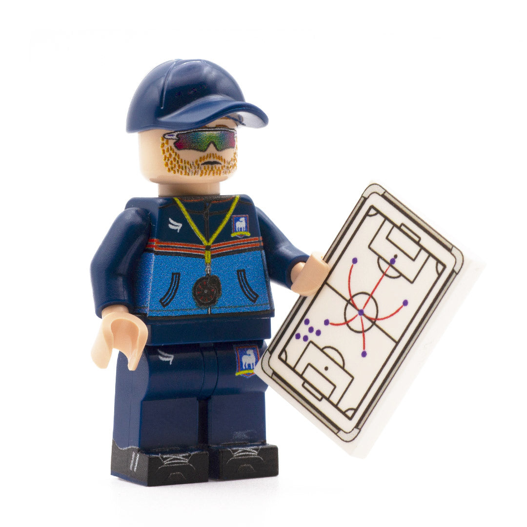 Ted Lasso (Coach Beard) custom design LEGO minifigure