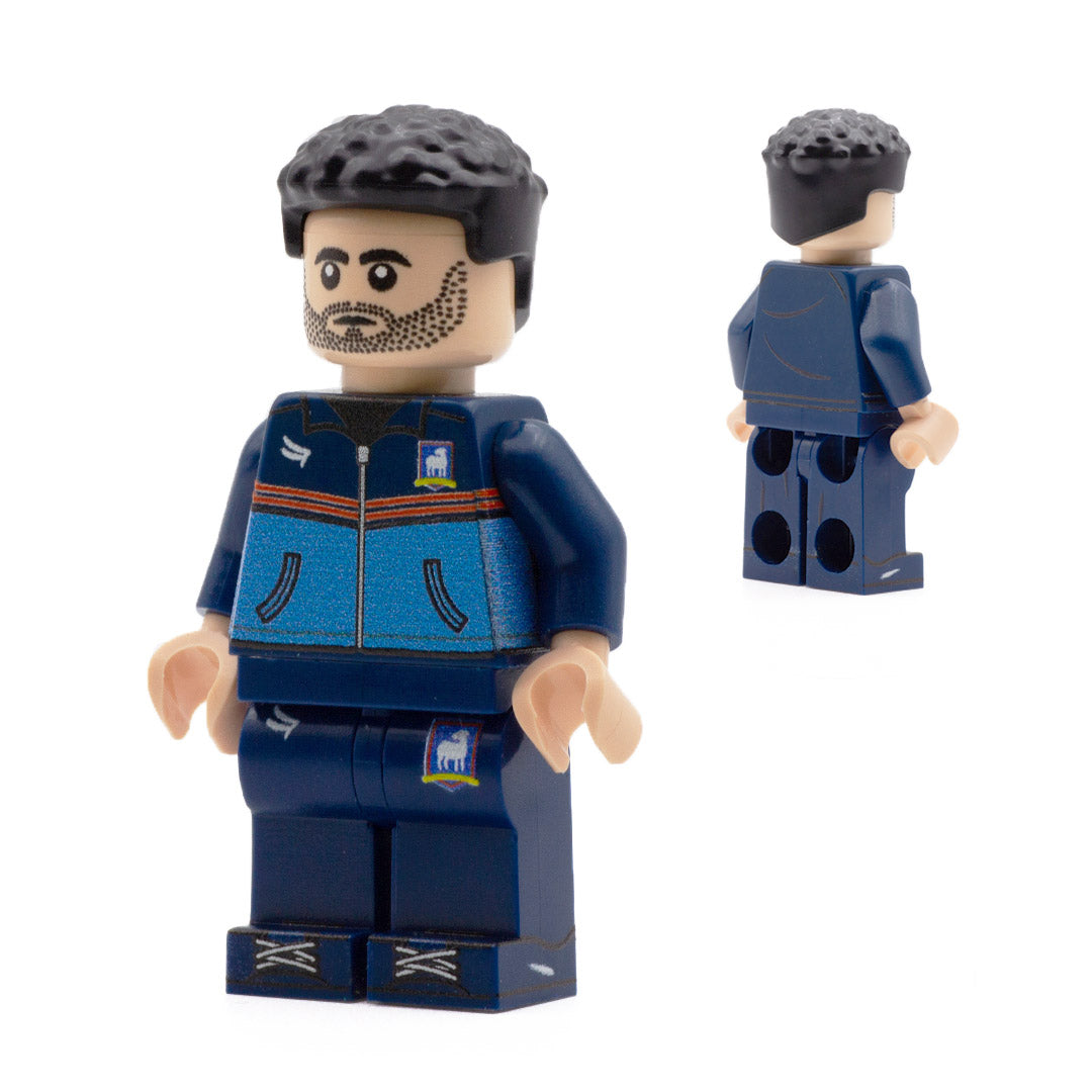 Ted Lasso (Roy Kent) custom design LEGO minifigure