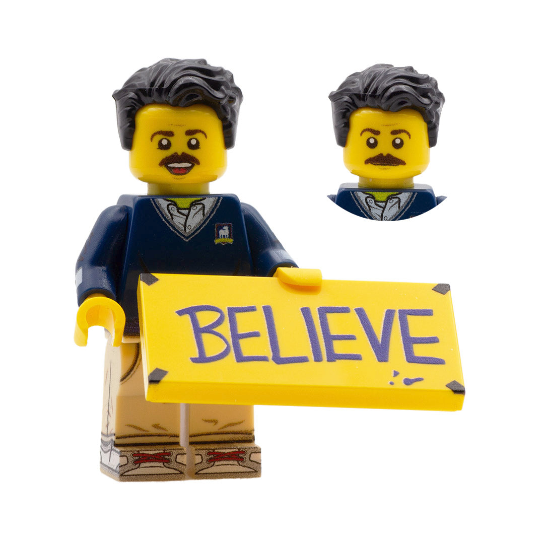 Ted Lasso custom design LEGO minifigure