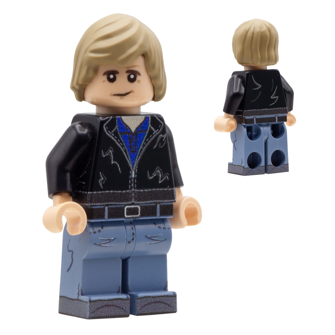 Face from the A Team custom LEGO minifigure