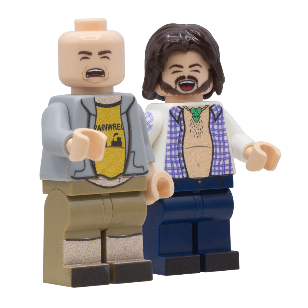 Tenacious D - Custom Design LEGO Minifigures