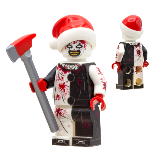 Terrifier Movie Killer Clown LEGO Custom Design Minifigure