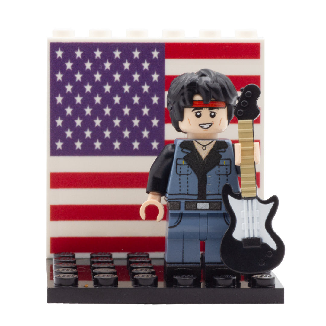 Bruce Springsteen - Custom Design LEGO Minifigure
