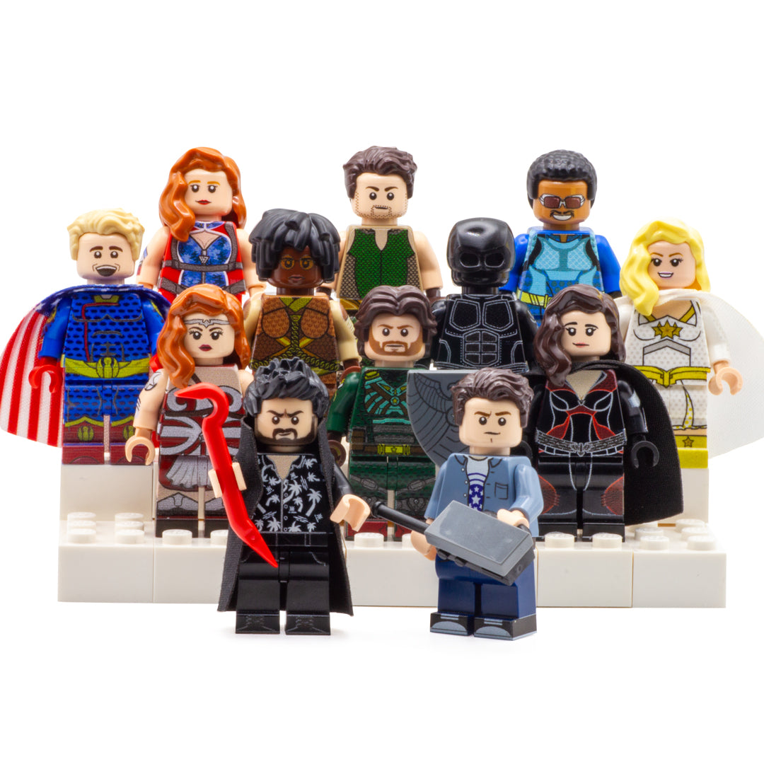 The Boys - Custom Design LEGO Minifigure Set