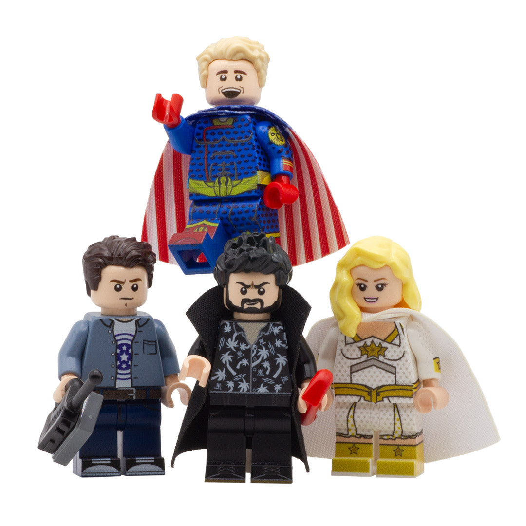Superheroes and Other Boys - Custom Design Minifigure Set –