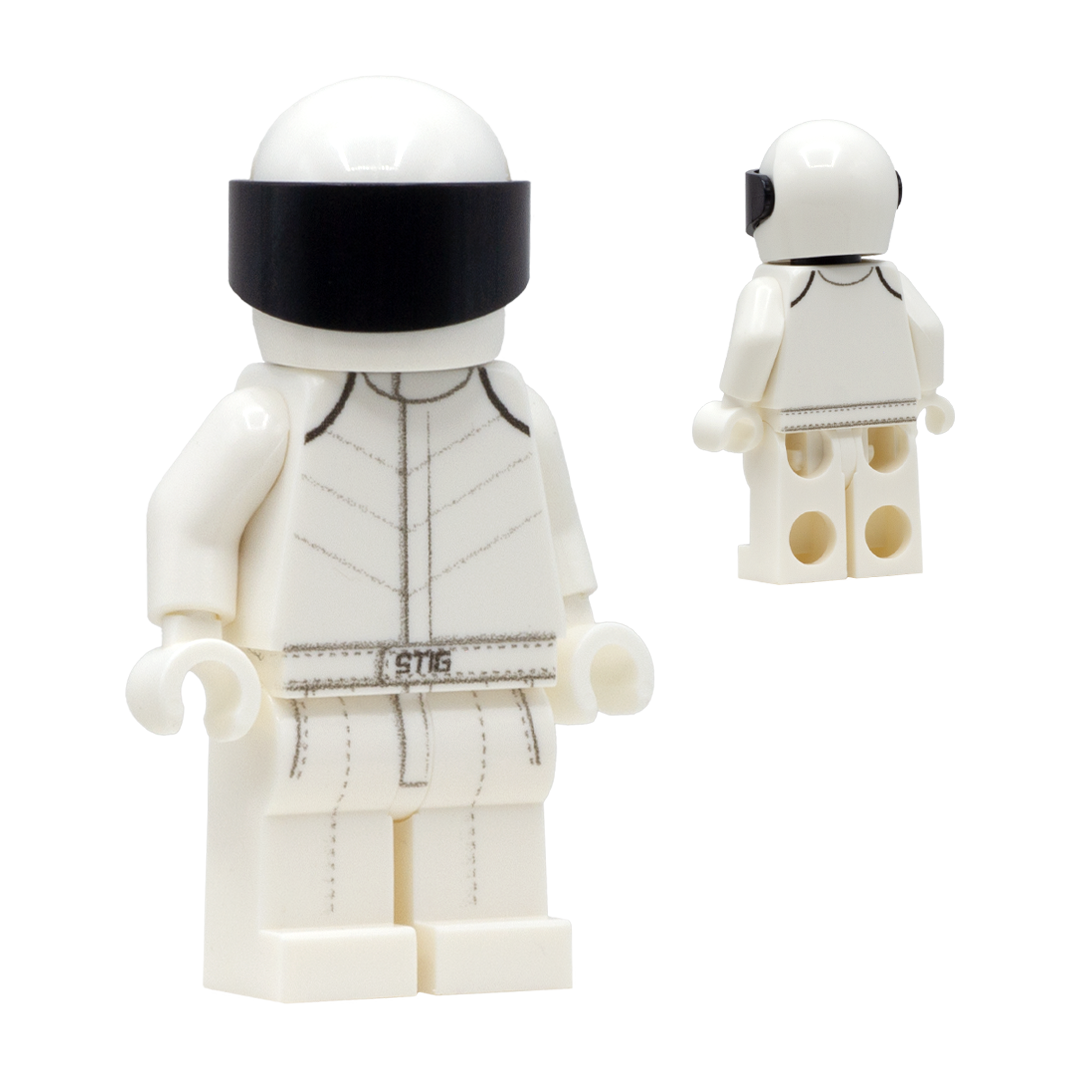 Top Gear - The Stig - Custom Design LEGO Minifigure