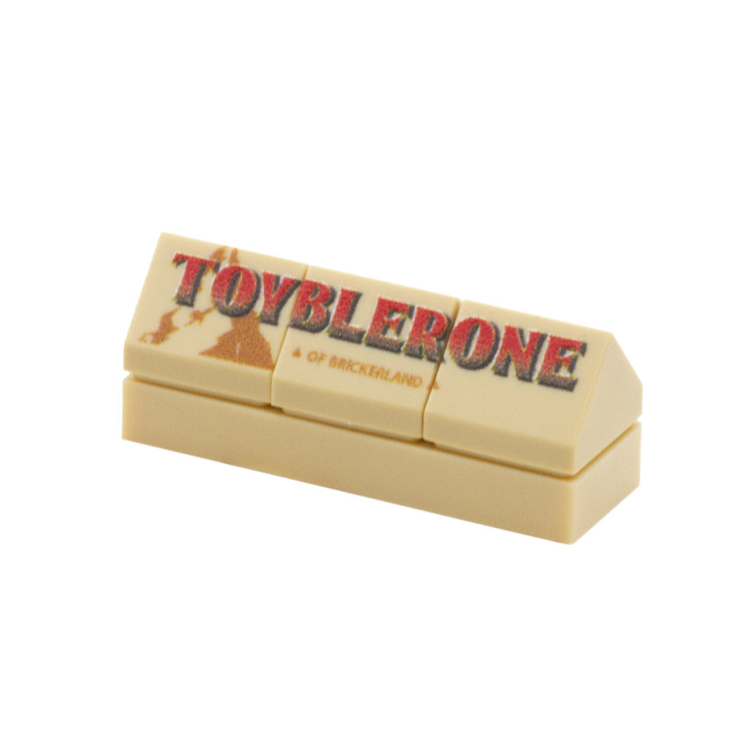 Pretend "Toblerone" Chocolate Bar - Custom Design LEGO Minifigure