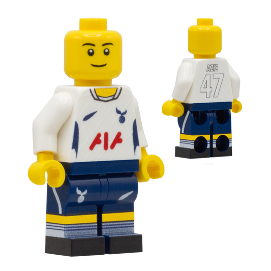 Personalised Tottenham Kit - Custom Design Minifigure