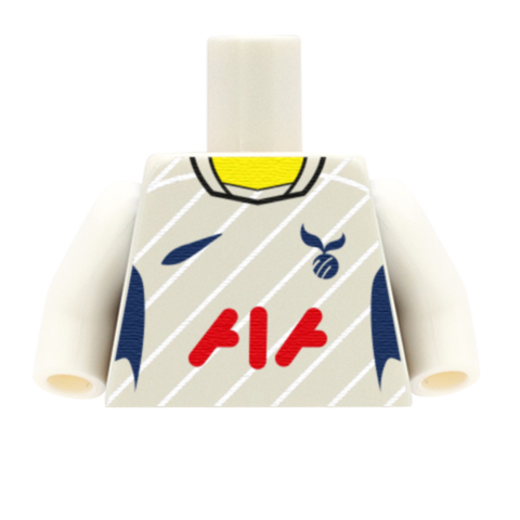 Personalised Tottenham Shirt - Custom Design Minifigure Torso